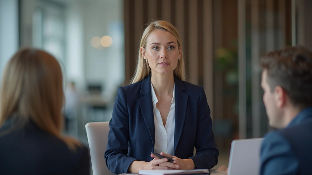 Лидер команды проводит успешное совещание, активное обсуждение проекта