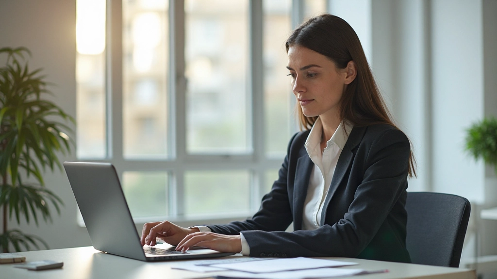 Профессионал анализирует стратегические данные на рабочем столе с графиками